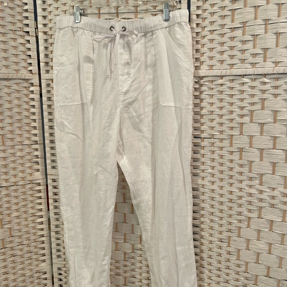 C&C California White Drawstring Joggers - Picture 1 of 6